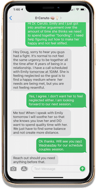Text message sample