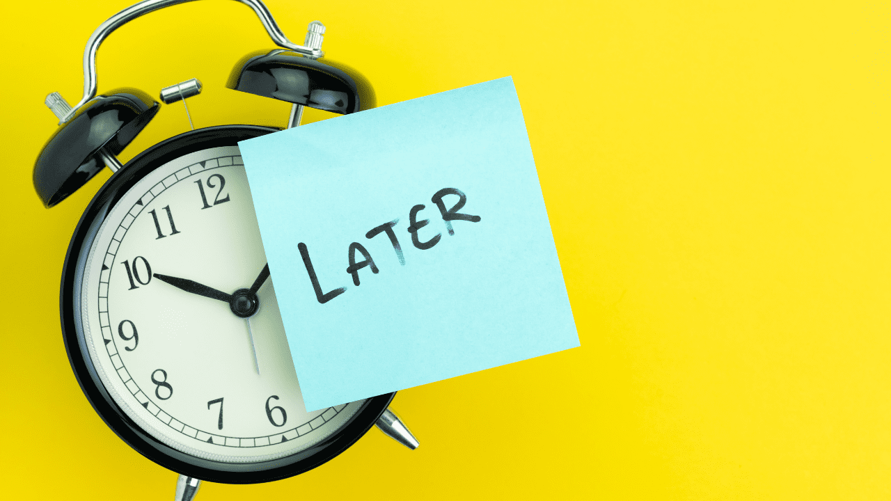 Effective Procrastination