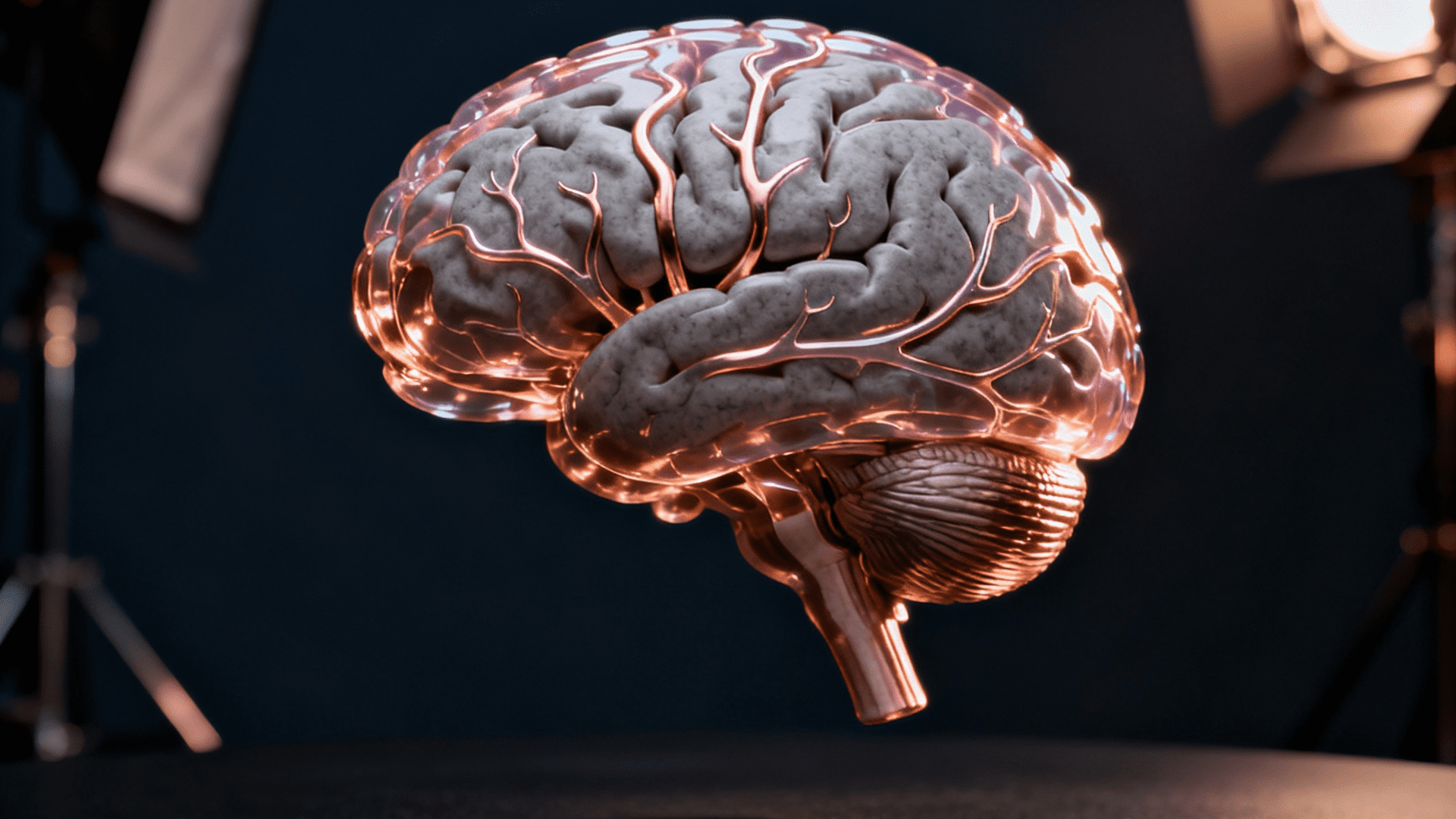 Scientific illustration of a human brain with illuminated neural pathways, symbolizing what makes my program so effective by fostering advanced cognitive change.