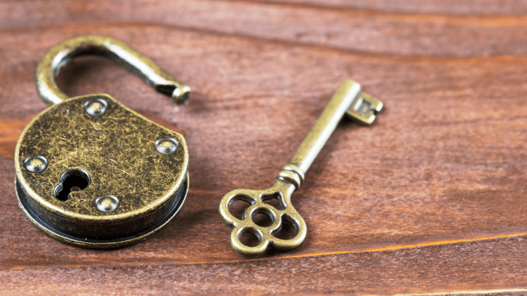 a close up of a lock and key a referencing 7 Ways Neuroscience-Based Coaching Boosts Life & Career Success