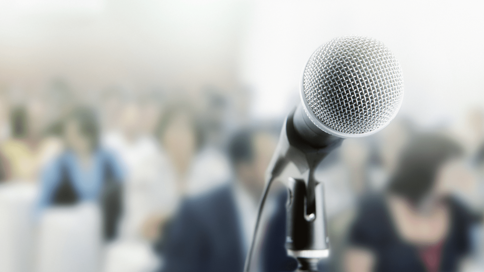 a close-up of a microphone