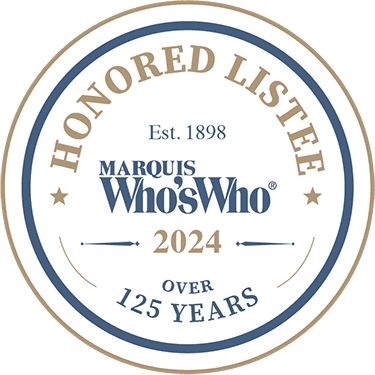 Marquis Who’s Who 2024 Honored Listee badge: Dr. Sydney Ceruto recognized for outstanding professional and academic achievement