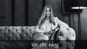 On The Blog: Dr. Sydney Ceruto, founder of MindLAB Neuroscience, seated thoughtfully in a modern office, sharing science-based insights and coaching expertise