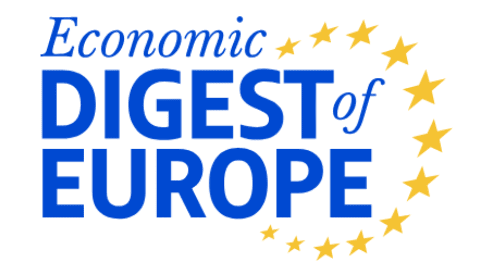 In the Press: Economic Digest of Europe logo featuring Dr. Sydney Ceruto’s expertise and recognition in neuroscience and European business leadership