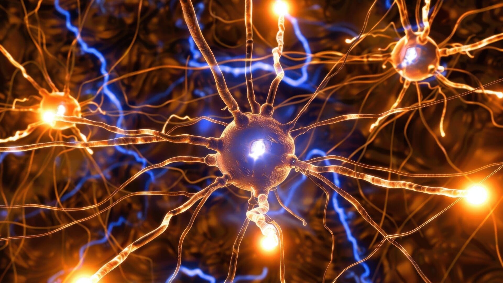 Neurons connecting in the brain symbolizing imposter syndrome leadership coaching.