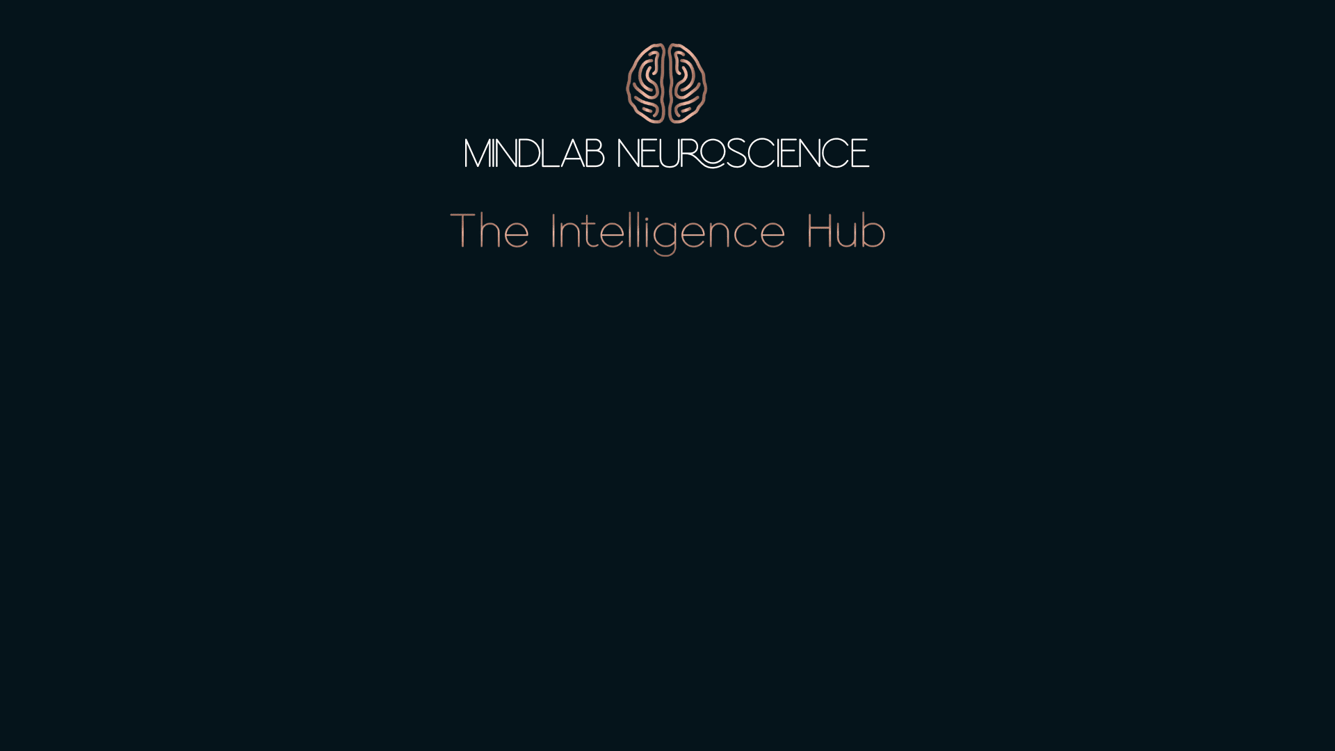 MindLAB Neuroscience Intelligence Hub – The Cognitive Architecture Resource for Executive Brain Performance and Neural Optimization