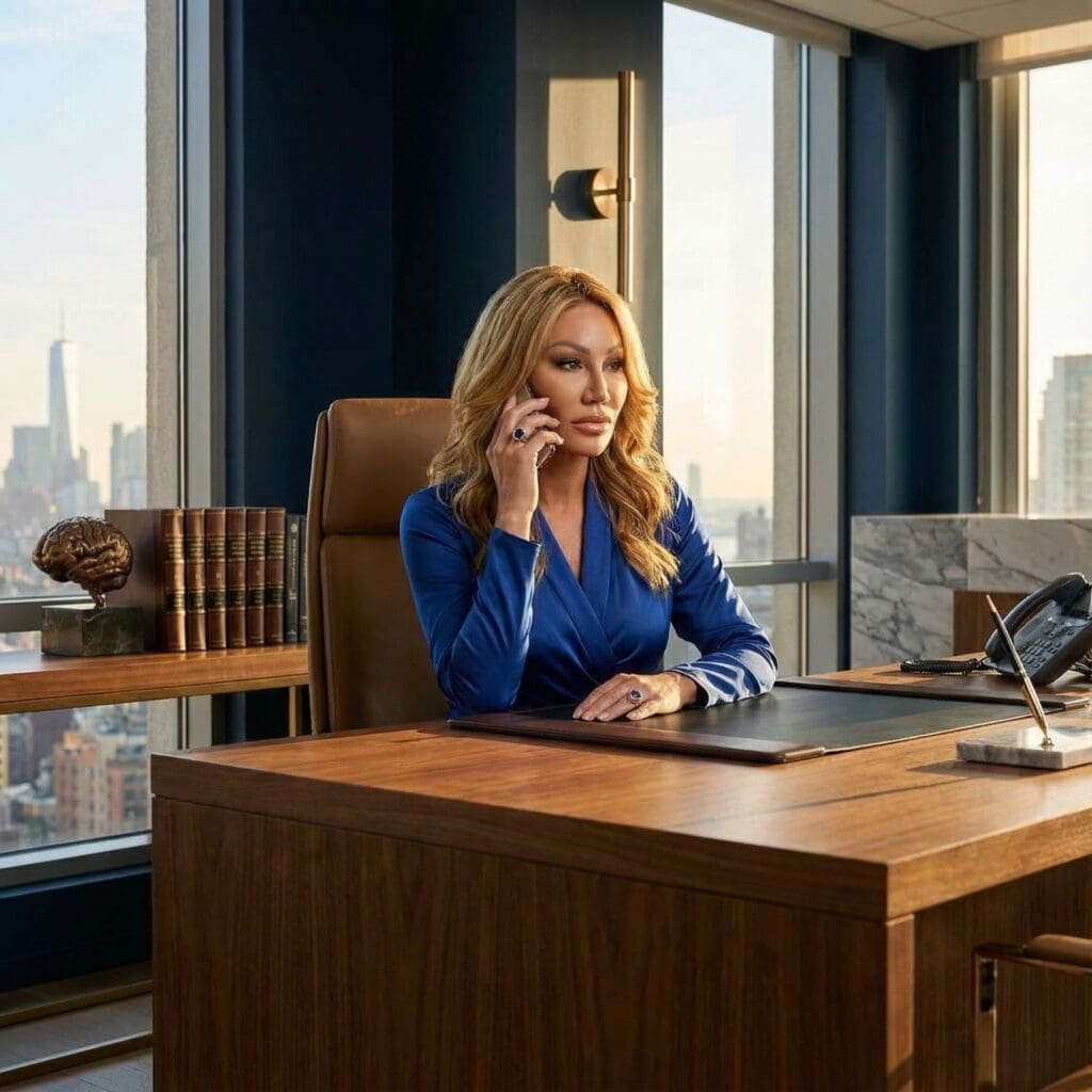 Dr. Sydney Ceruto conducting an Elite Insight Strategy Call, analyzing neural architecture and cognitive patterns for executive performance optimization