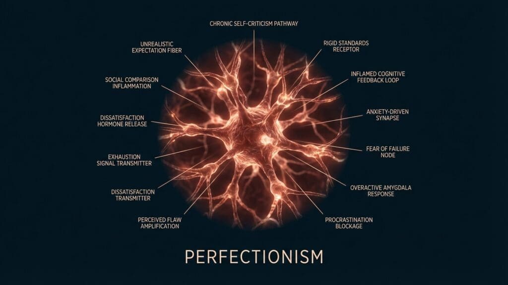 Neural mapping of the error-processing system linked to maladaptive Perfectionism.