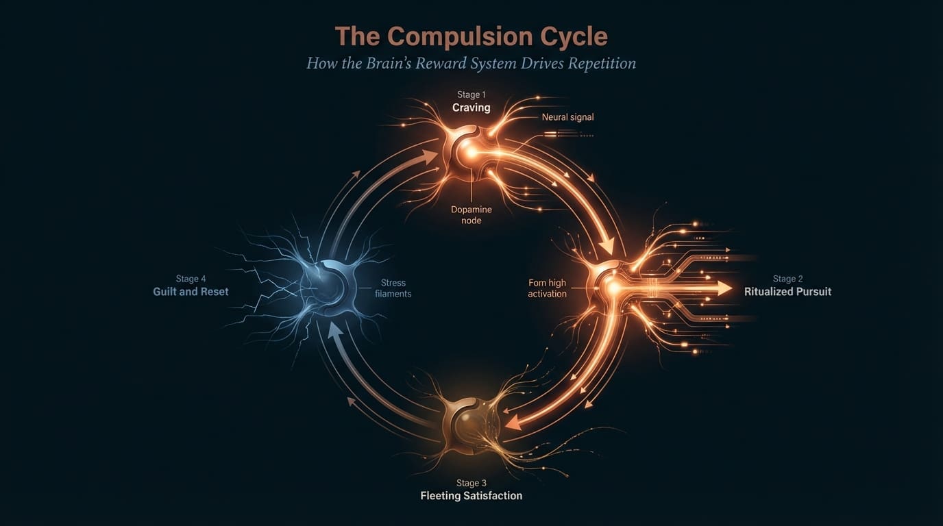 Infographic — the neuroscience of sex addiction