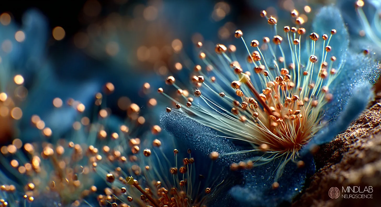 Enriched sensory environment stimulating explosive neural cell growth with varied stimulation streams. Dr. Sydney Ceruto, MindLab Neuroscience.