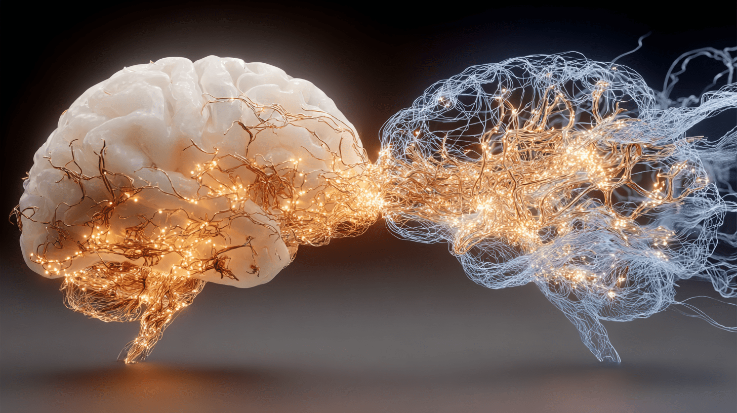 Vagus nerve parasympathetic pathway visualization of mind-body connection neural bridge